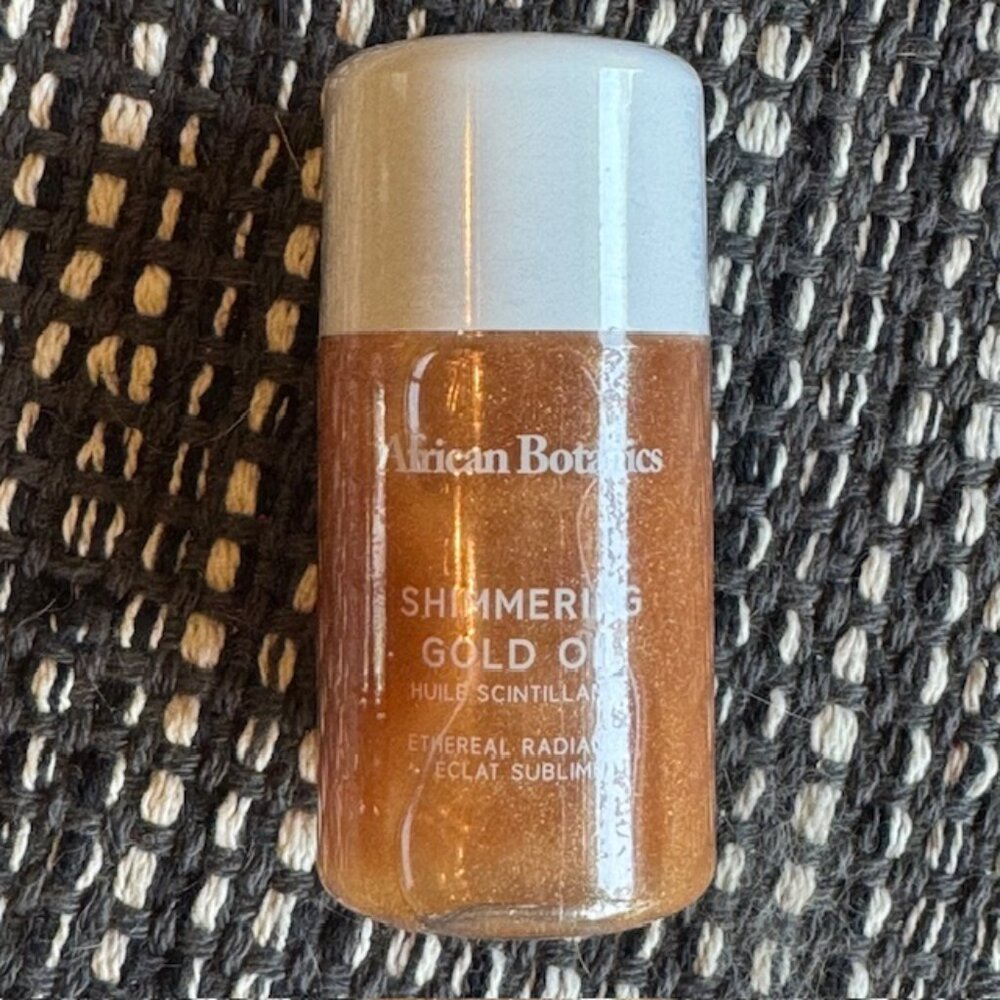 New/Sealed African Botanics Shimmering Gold Oil